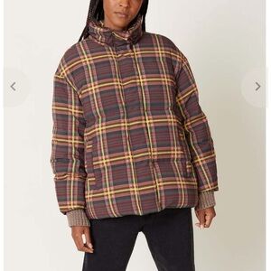 NEW! No. 6 Easter Puffer Plaid - Size S